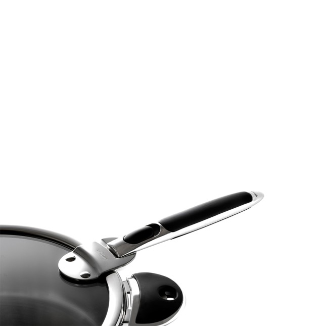 Poignée amovible Zénith 3 en métal et silicone noir Noir 2