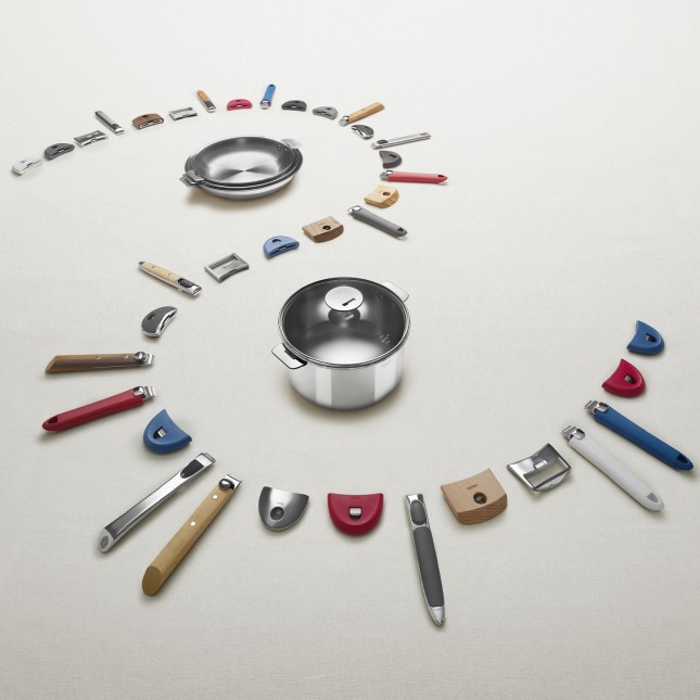 Stainless frying pan - Exceliss non-stick coating - Removable Strate 9