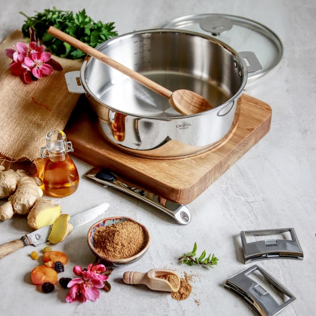 Edelstahl-Sauteuse 5