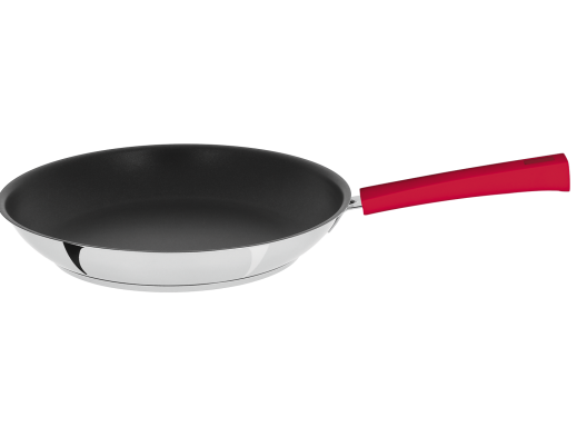 Poêle inox avec anti-adhérent Exceliss Framboise - Cristel