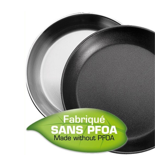 Stainless deep frying pan - Exceliss+ non-stick coating 4