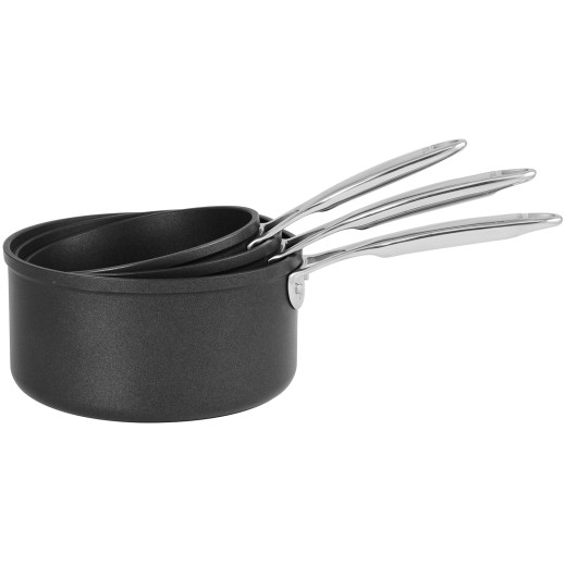 Série de 3 casseroles aluminium Castel'Pro®, Casseroles Cristel