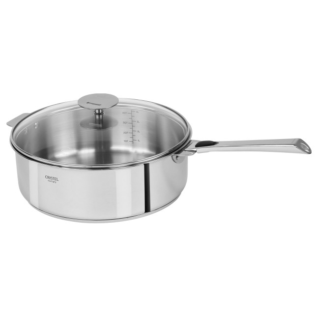 Edelstahl-Sauteuse 6