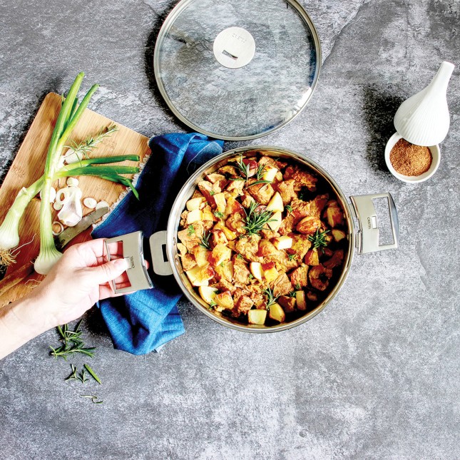 Edelstahl-Sauteuse 3