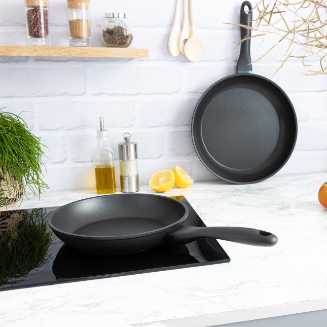 Set 2 poêles antiadhésives en aluminium, revêtement céramique Céraliss+ Noir 2