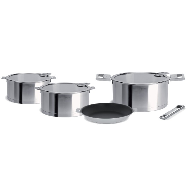 3 Kochtopfe-Set Strate + Griffen