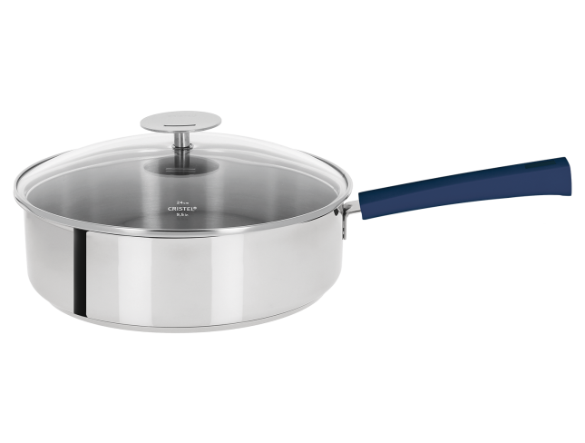 Sauteuse inox Encre bleue - Cristel