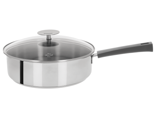 Sauteuse inox avec anti-adhérent Exceliss Gris - Cristel