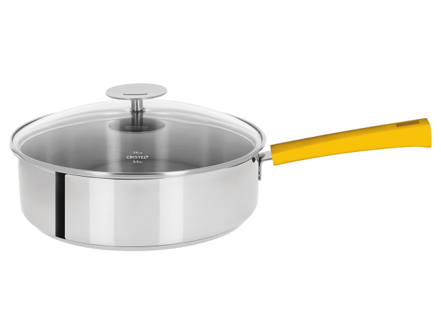 Sauteuse inox Jaune - Cristel