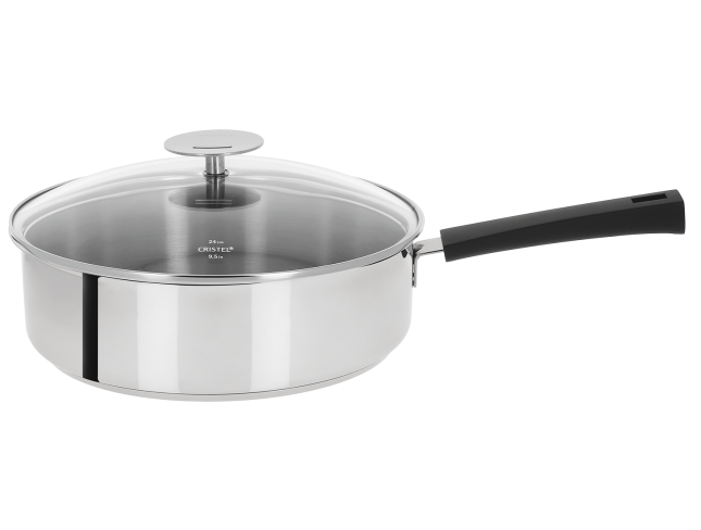 Sauteuse inox Noir - Cristel
