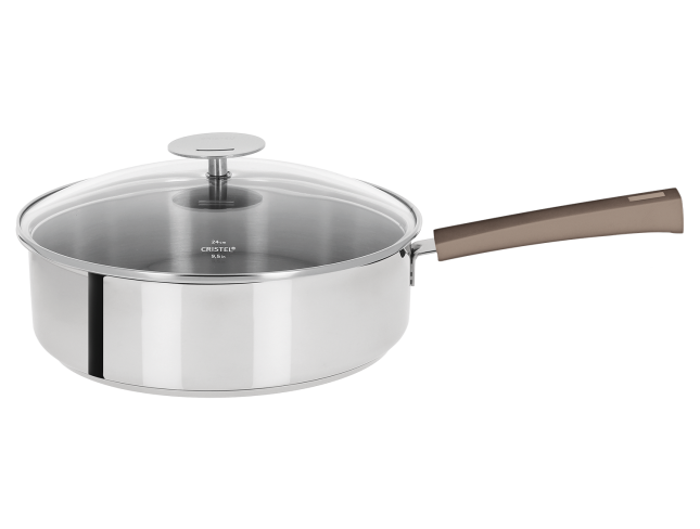 Sauteuse inox Taupe - Cristel