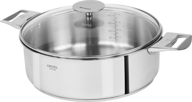 Multiply stainless steel sautépan - Removable 4
