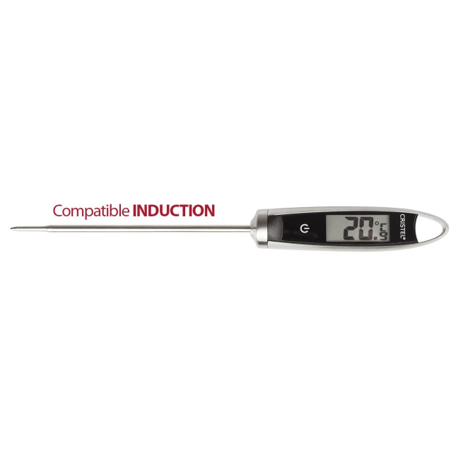 Digital kitchen thermometer Black