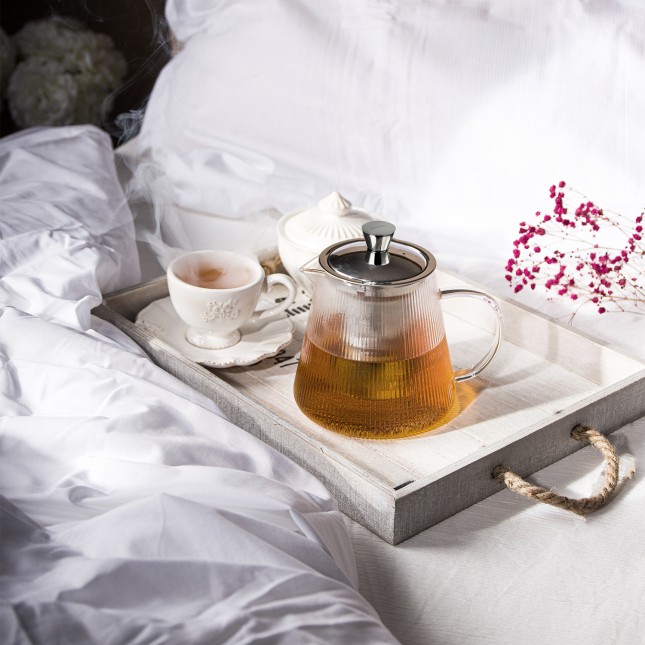 Darjeeling - théière en verre avec filtre dévissable Verre transparent 4