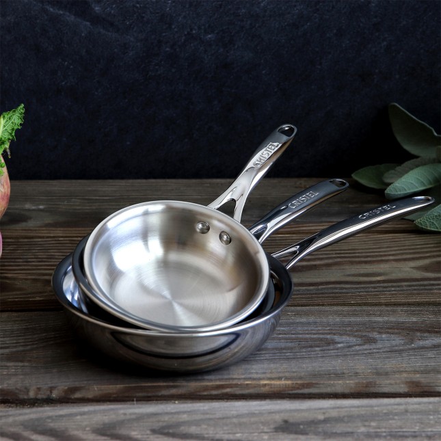 Mini Stainless Chef's pan - Fixed Castel'Pro 2