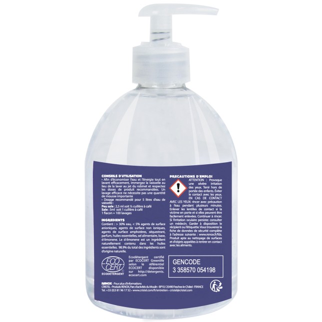 Green washing-up liquid