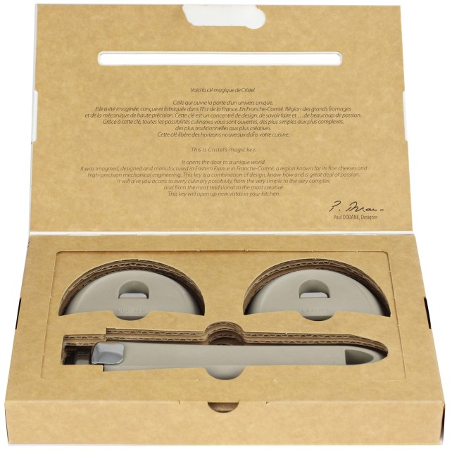 Set of 1 handle and 2 side handles Black 3