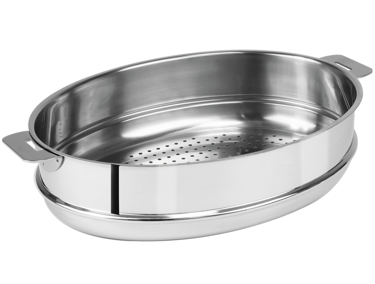 Elément cuitvapeur inox Mutine Amovible, Cuisson spécialisée Cristel — free download