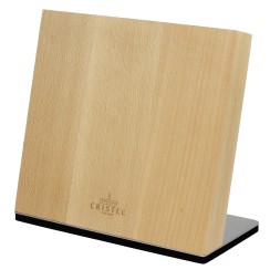 Beech wood magnetic knife block - Cristel