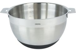 Rührschüssel Edelstahl abnehmbarer Griff - Cristel
