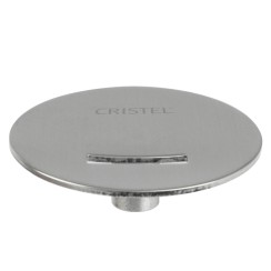 Stainless steel button (with screws) - Cristel