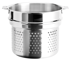 Stainless pasta cooking insert - Removable Mutine - Cristel