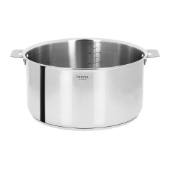 Casserole en inox Multiply à poignée amovible - Cristel