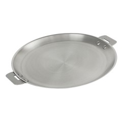 Poêle à crêpes en inox - poignée amovible - Cristel