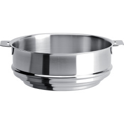 Stainless universal steam cooking insert - Removable Strate - Cristel