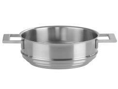 Universal stainless steam cooking insert - Fixed Strate - Cristel