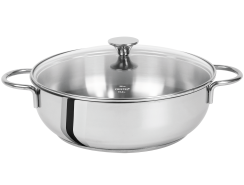 Sauteuse inox deux anses - Cristel