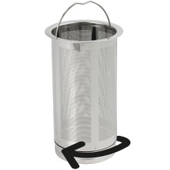 Stainless steel unscrewable filter for teapots and mugs - Cristel