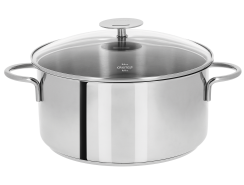 Stainless steel stock pot - Fixed Mutine - Cristel