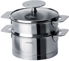 Stainless bain-marie set - Removable Strate - Cristel