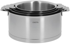 Série de 4 casseroles inox - Cristel