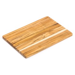 Planche à découper en teck bois de fil - Essential - Cristel