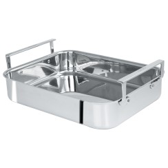 Stainless steel oven dish - without accessories - Cristel