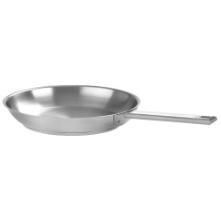 Stainless frying pan - Fixed Strate - Cristel