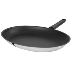 Oval frying pan - Exceliss non-stick coating - Cristel