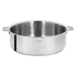 Multiply stainless steel sautépan - Removable - Cristel