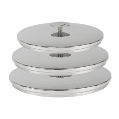 Série de couvercles en inox - Graphite - Cristel