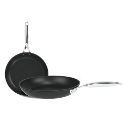 Set of 2 Ultralu Fryingpans - Cristel
