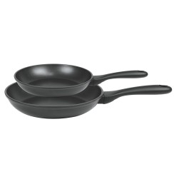 Set of 2 non-stick aluminium frying pans - Cristel