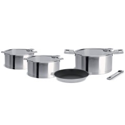 3 Kochtopfe-Set Strate + Griffen - Cristel