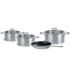 3 Kochtopfe-Set Strate + Pfanne - Cristel