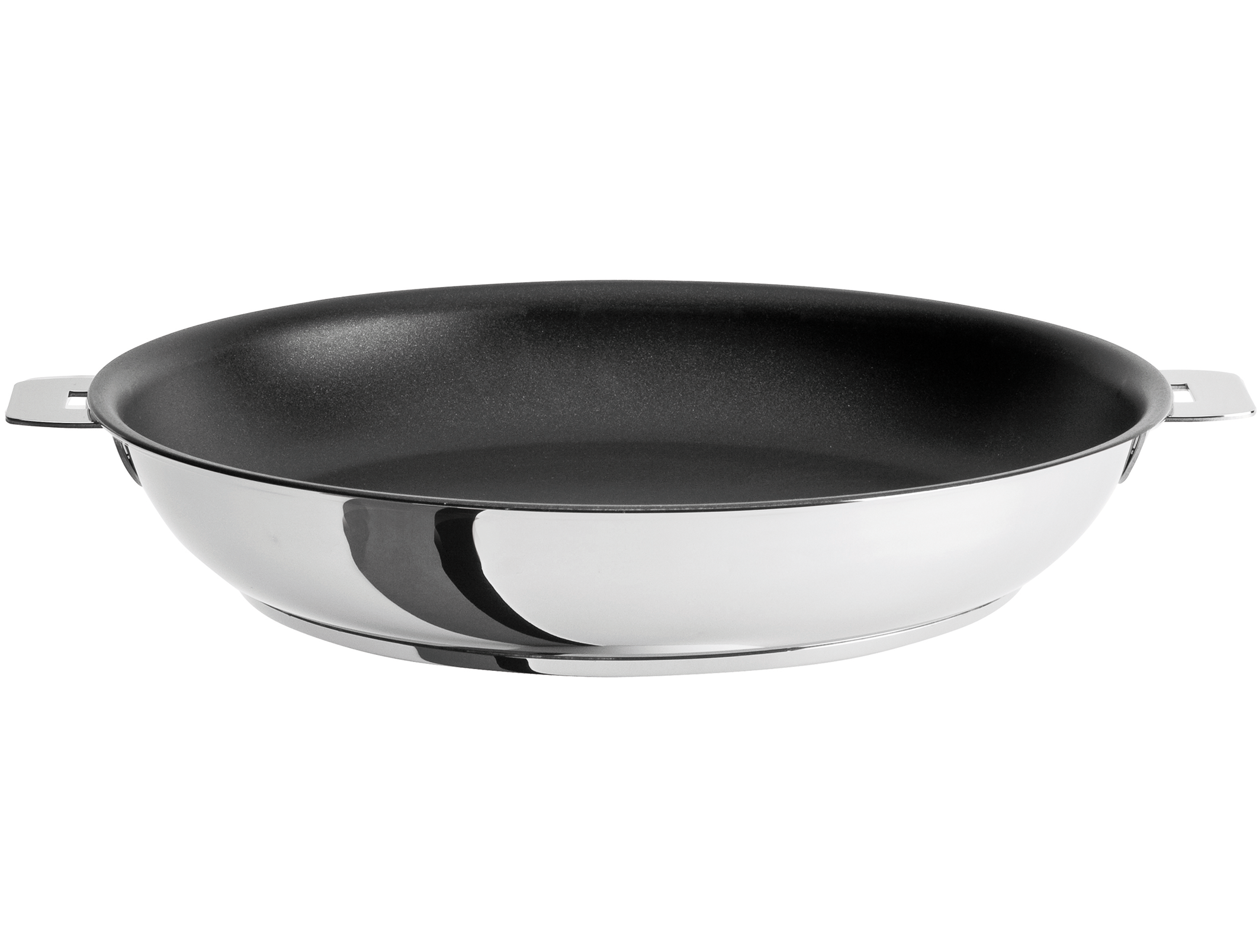 Stainless deeep frying pan Exceliss nonstick coating Removable Mutine, Frying pans Cristel