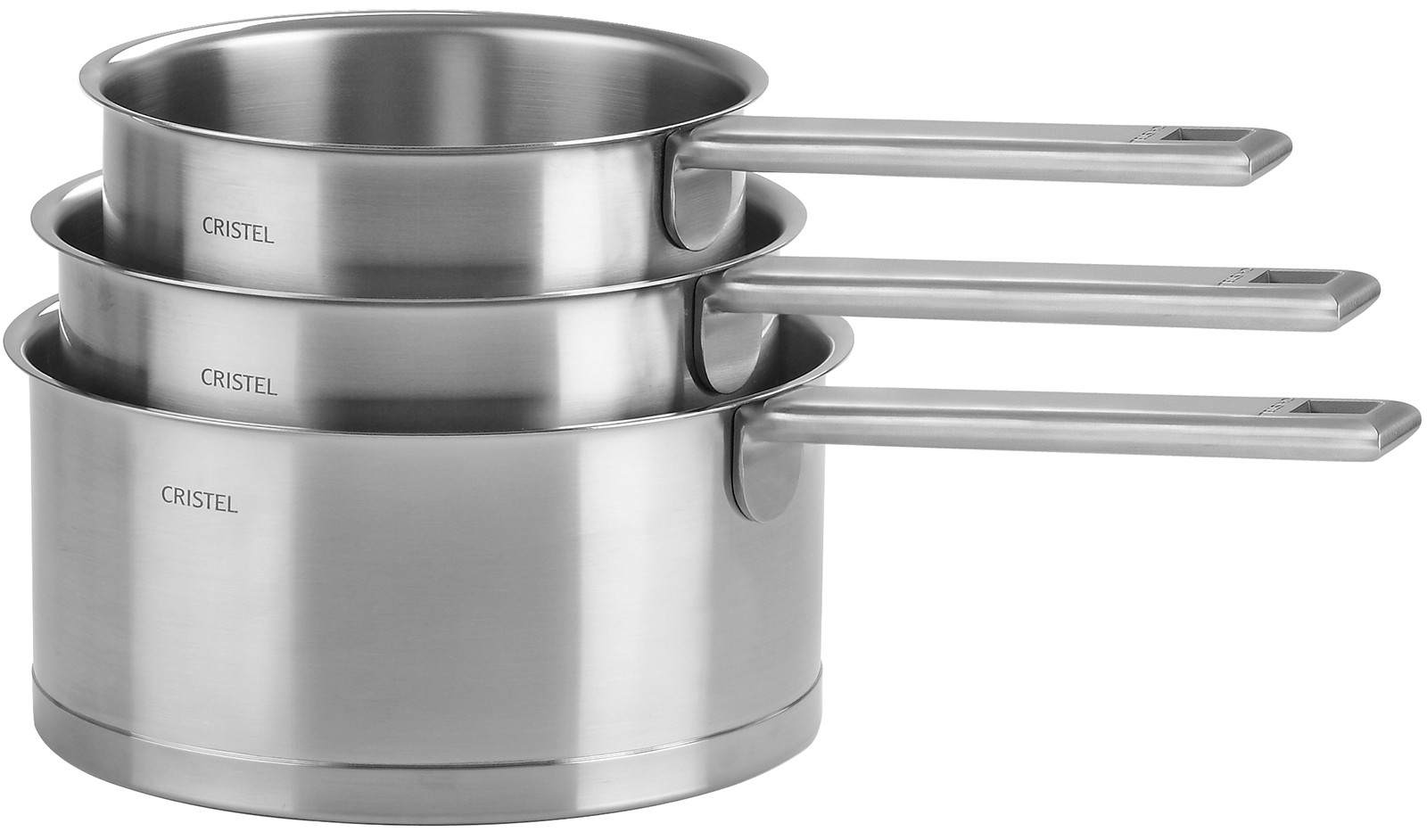 Casserole inox Strate fixe, Casseroles Cristel