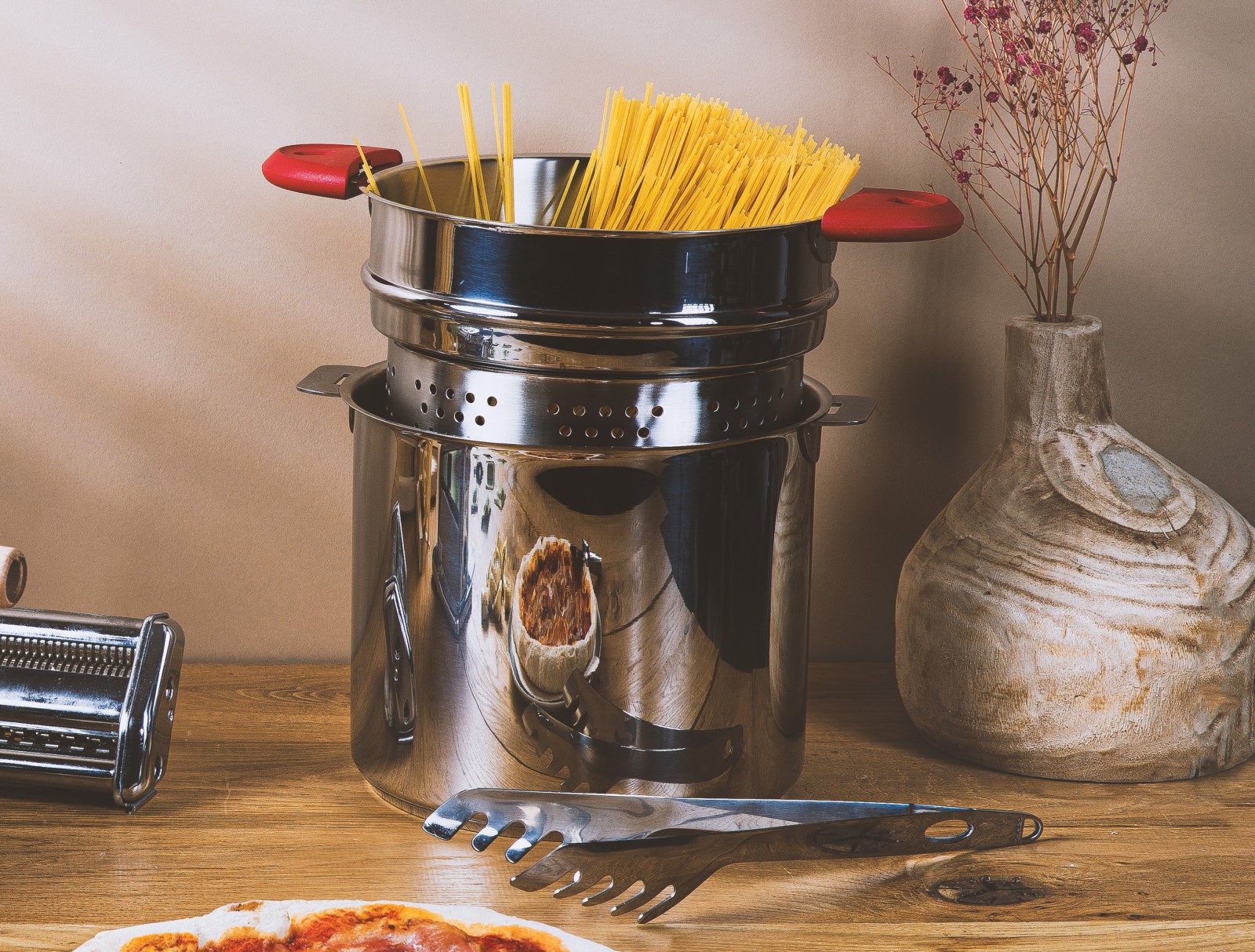 Stainless pasta cooking insert Removable Mutine Mutine, Pasta