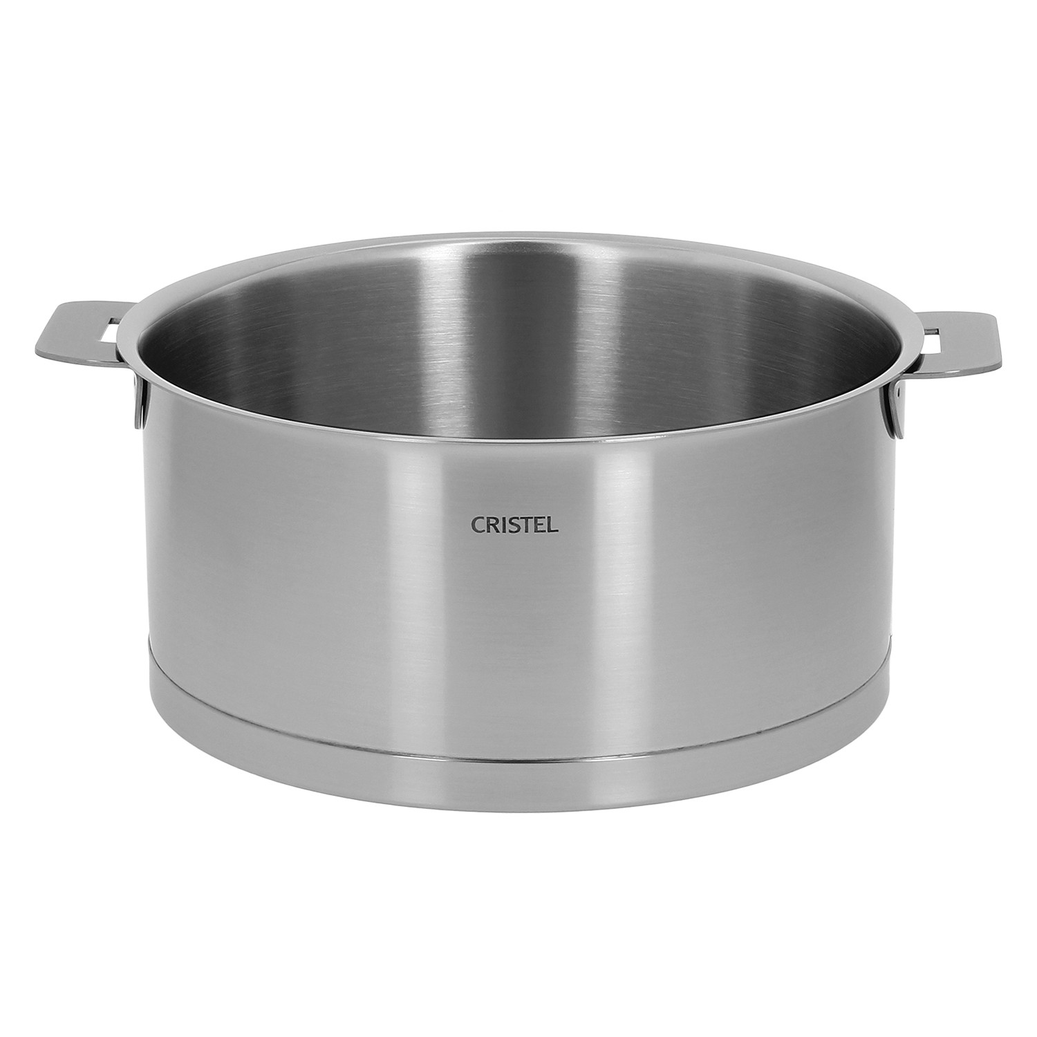 Stainless steel saucepan with removable handle - Strate removable