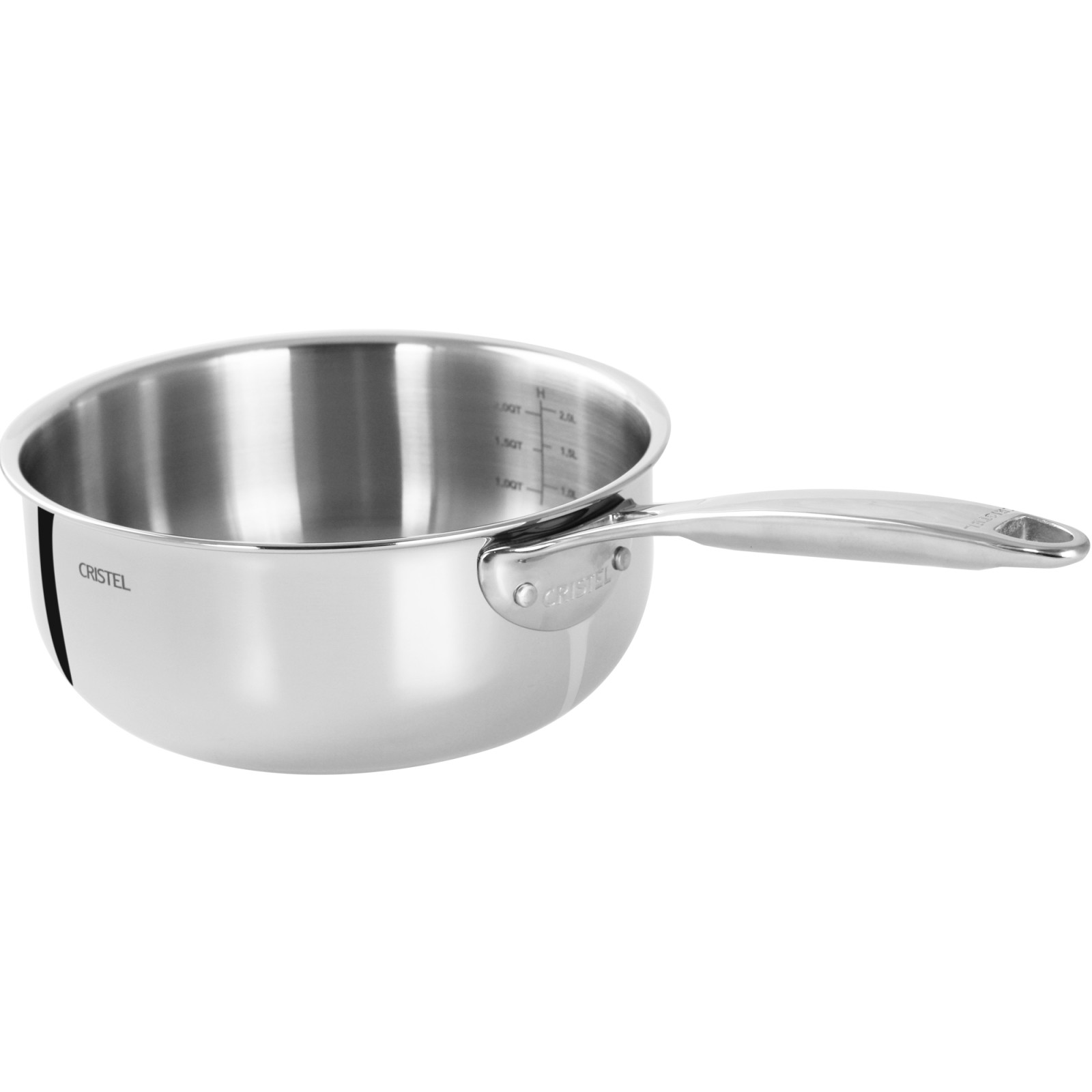 Casserole inox les produits Castel'Pro CRISTEL